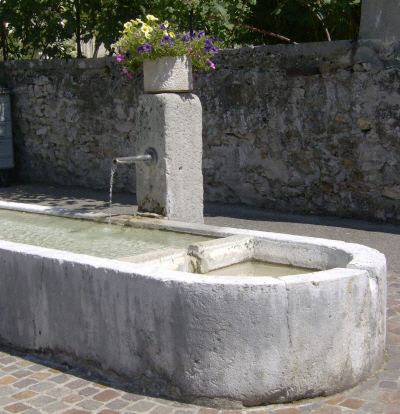 Photo fontaine parking